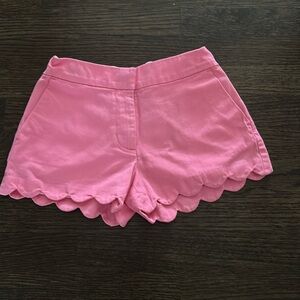 Crew cuts girls size 12 ruffled pink shorts